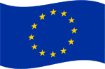 European Union flag representing Black Duck Tech distributor, CE approved and lifetime warranty