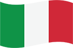 Italian flag representing Black Duck Tech distributor, CE approved and lifetime warranty