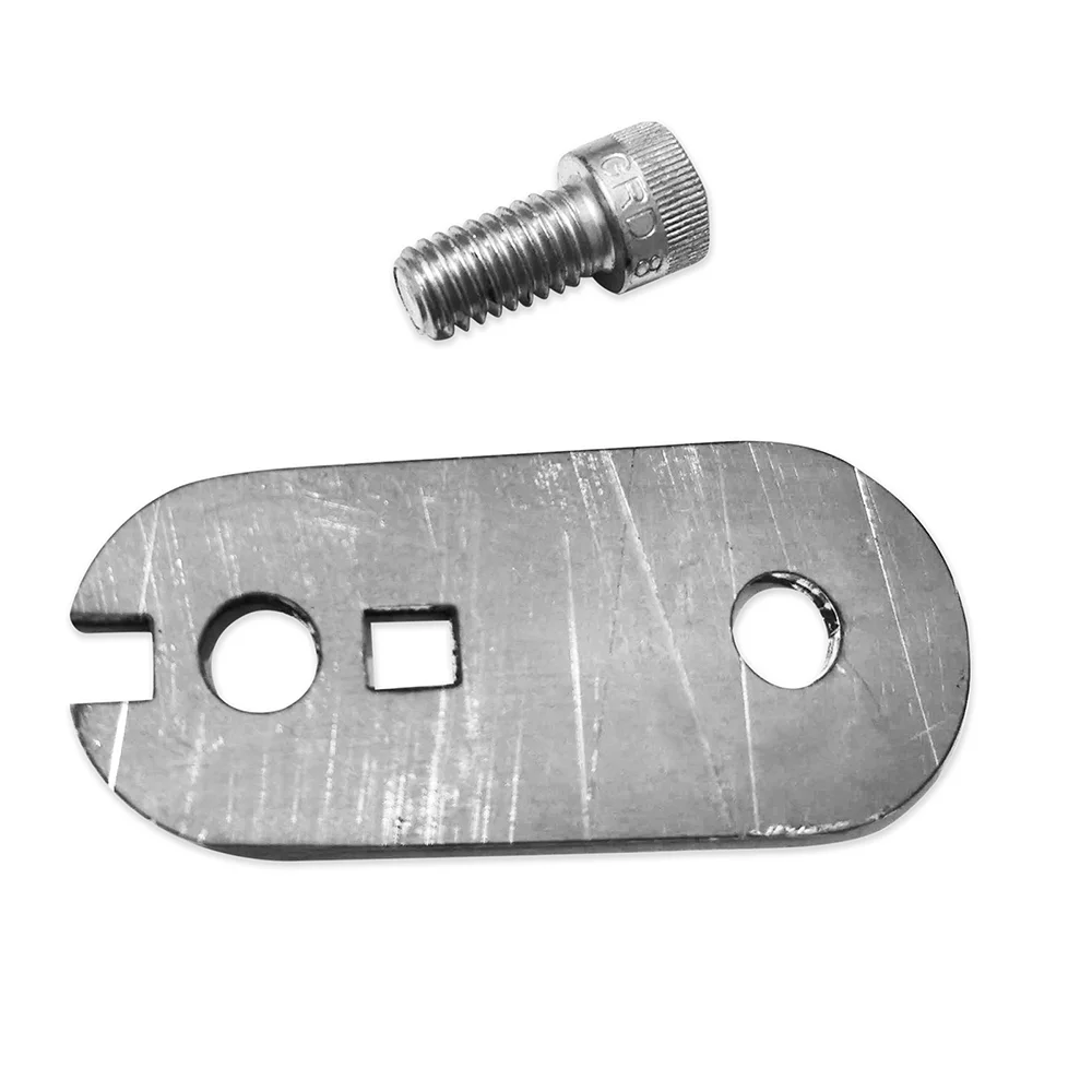 Black Duck Tech Saddlebag Bracket for Harley-Davidson models exhaust installation