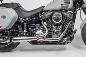 Escapes para Harley Softail 2 en 1 con db-killer