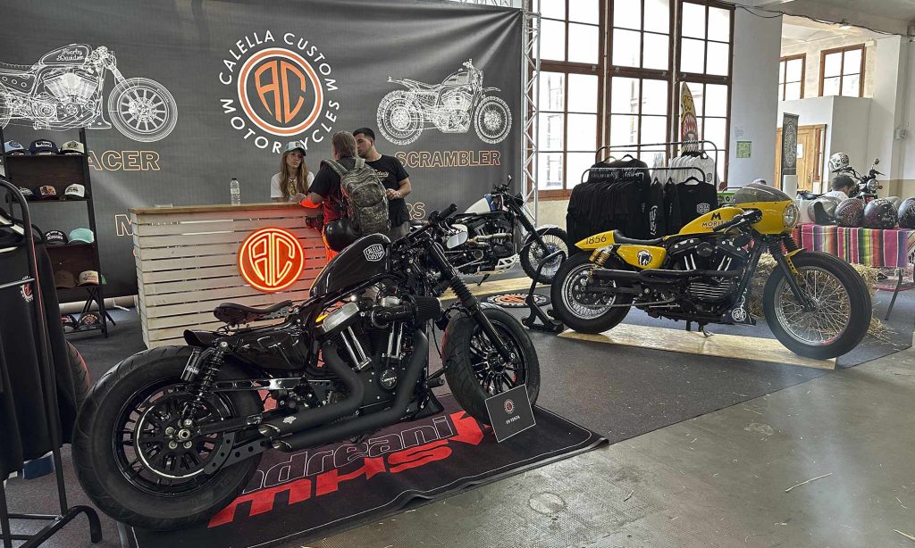Taller especializado en customización de motos Harley Davidson