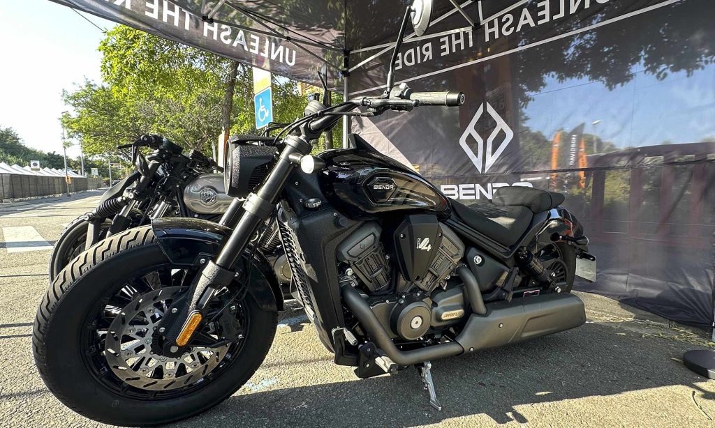 Benda drive test en el exterior del recinto Factory Bike Fest 2026
