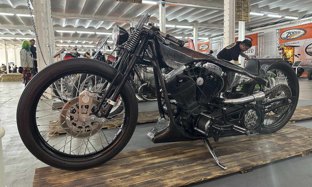 Customizacion Harley con cultura custom europea