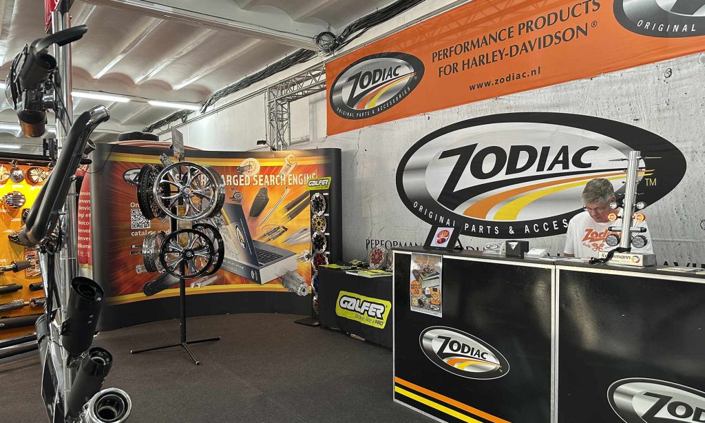 Zodiac catalogo de piezas y recambios H-D, la infraestructura más importante de la cultura custom Harley europea