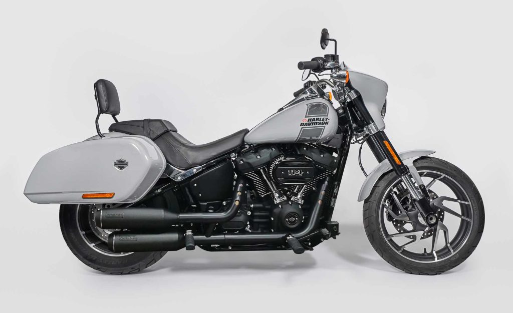 Escapes para Harley Davidson, silenciosos HArley acabado premium negro.