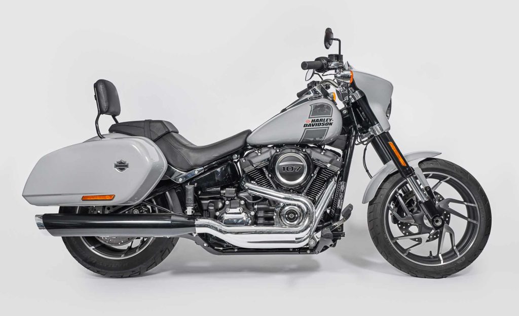 Harley con escapes originales