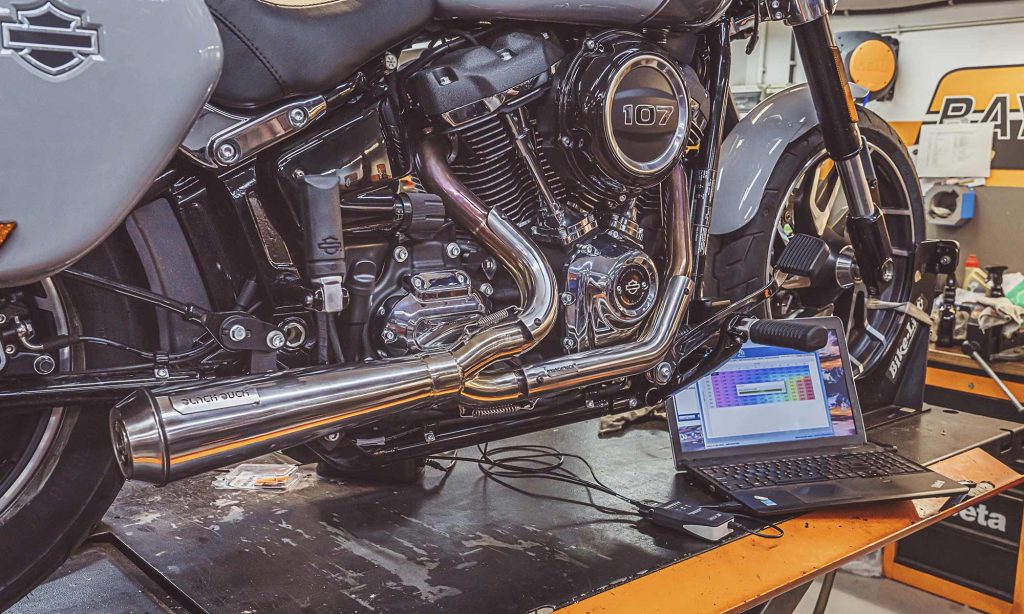 Reprogramar Harley Davidson al cambiar escape