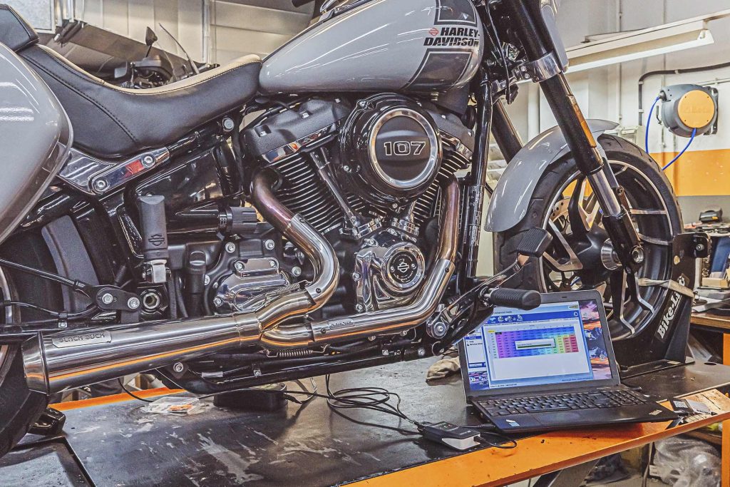 Harley Milwaukee-Eight remapear centralita